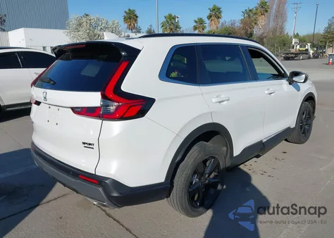 2025 Honda Cr-V Hybrid Sport Touring z USA, uszkodzony, nr VIN 7FARS6H9XSE069598